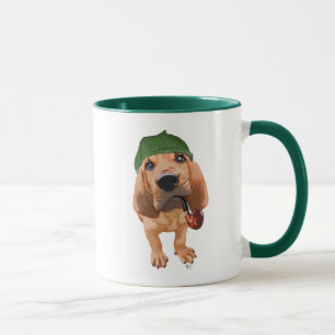 Bloodhound Sherlock Holmes 2 Mug
