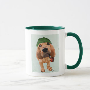 Bloodhound Sherlock Holmes Mug