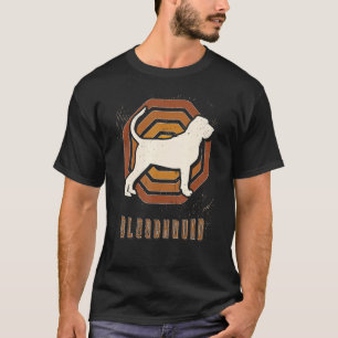 Bloodhound Vintage Retro Classic Dog Love T-Shirt
