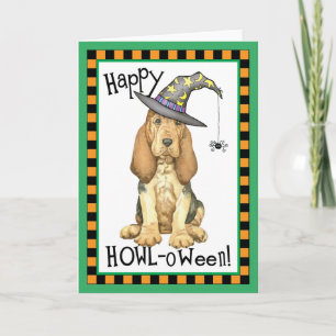 Bloodhound Witch Card