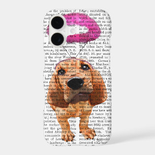 Bloodhound With Angelic Pink Halo