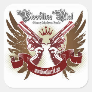 Bloodline Riot Sticker - Square