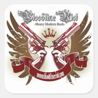 Bloodline Riot Sticker - Square