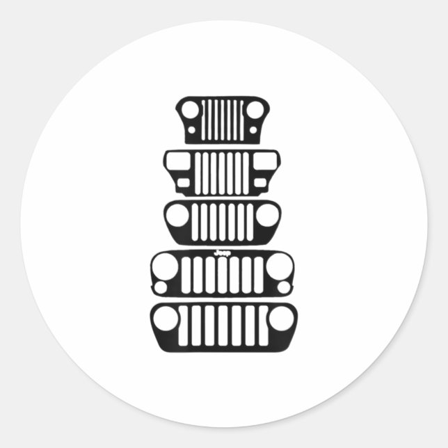 Bloodline TShirt Classic Round Sticker (Front)