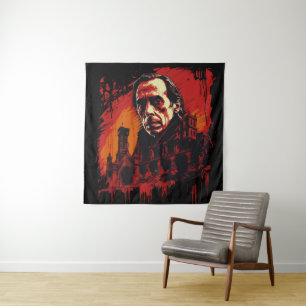 Bloodmoon Castle Tapestry