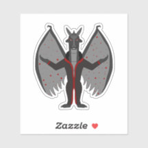Bloodmoon Dark Fantasy RPG Character Vinyl Sticker