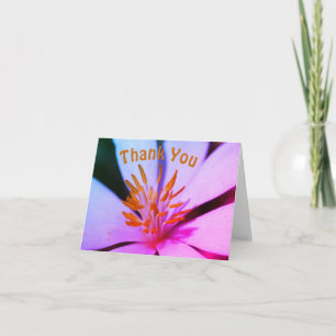 Bloodroot Flower Centre Thank You Card