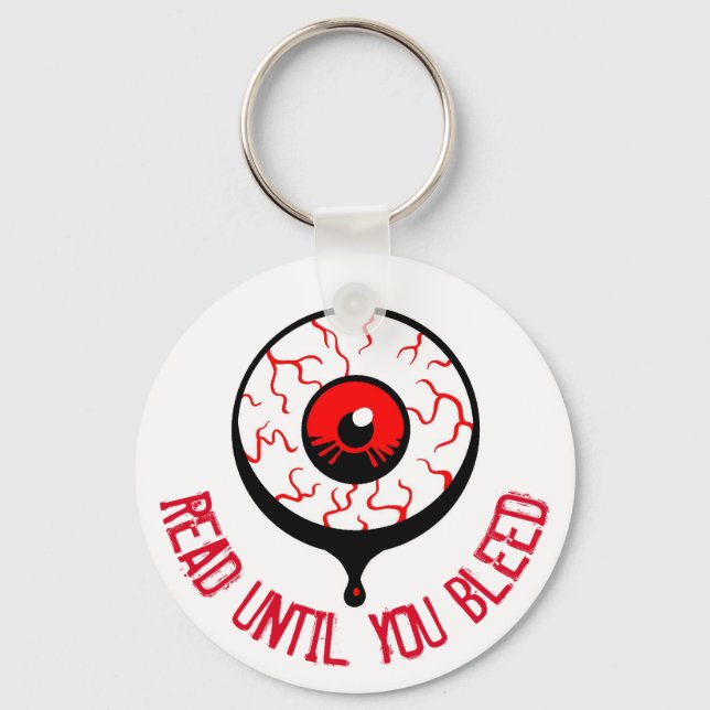 Bloodshot Books Keychain (Front)