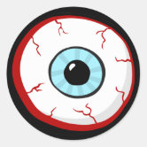 Red Devil's Eye Stickers