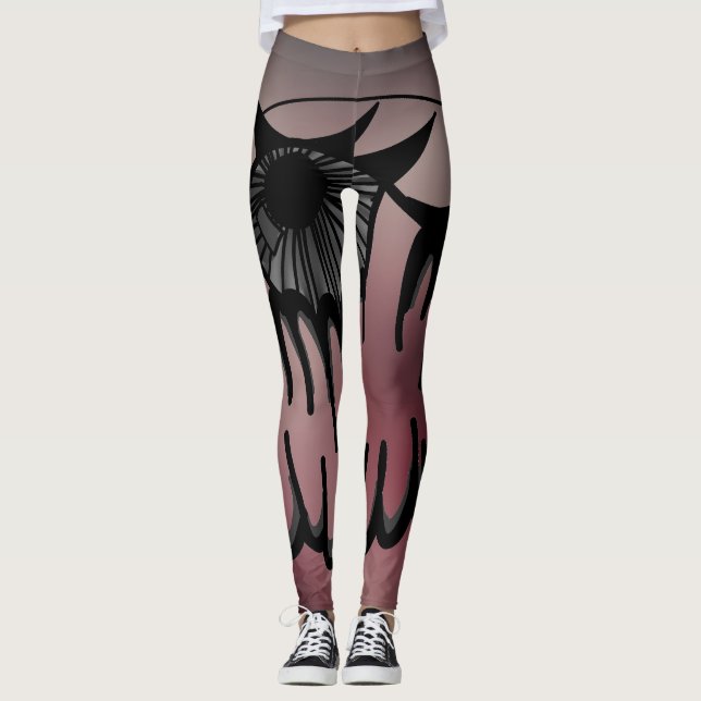 Bloodshot Vision Leggings (Front)