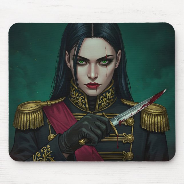 Bloodstained Baroness Mouse Mat (Front)
