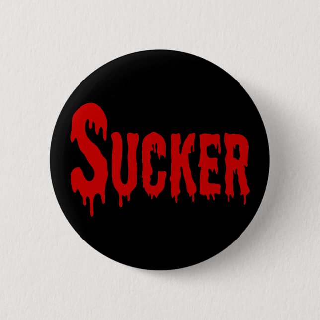 BLOODSUCKER 6 CM ROUND BADGE (Front)