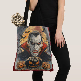 Bloodthirsty Vampire Huntz Under the Fullmoon Tote Bag