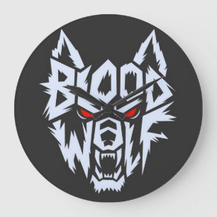 Bloodwolf: The Alpha Awakens Large Clock