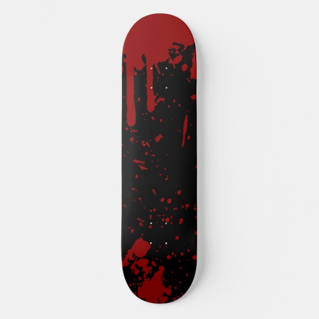 Bloody Black Skateboard (Front)