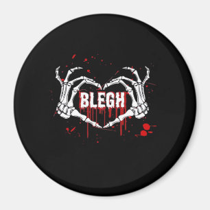 Bloody Breakdown, Skeleton Heart Hands Emo, Metalc Magnet