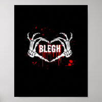 Bloody Breakdown, Skeleton Heart Hands Emo, Metalc