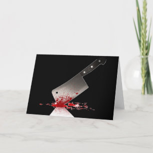 Bloody Cleaver Card