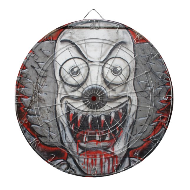 Bloody Clown Dartboard (Front)
