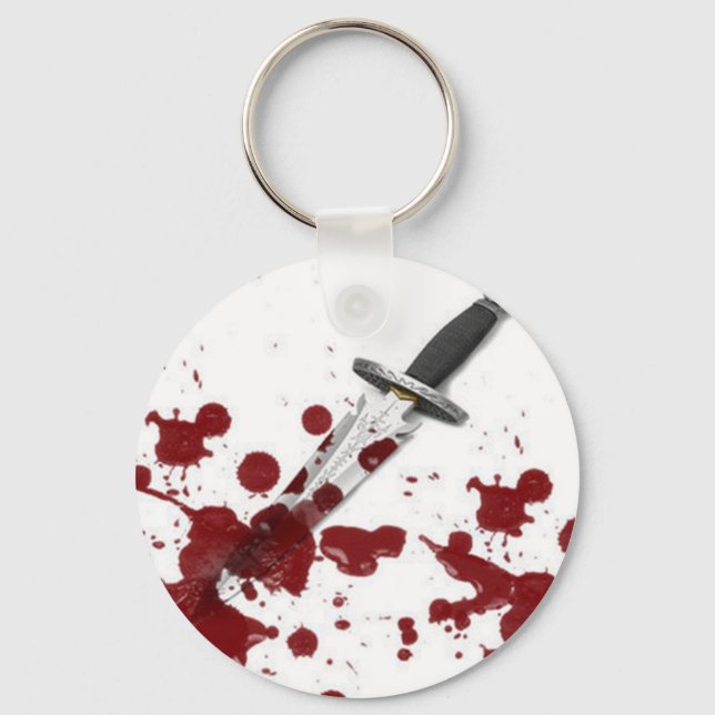 Bloody Dagger Key Ring (Front)