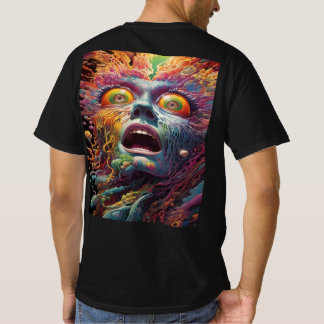 BLOODY Evil OF THE DARK WORLD, BACK PRINT T-Shirt