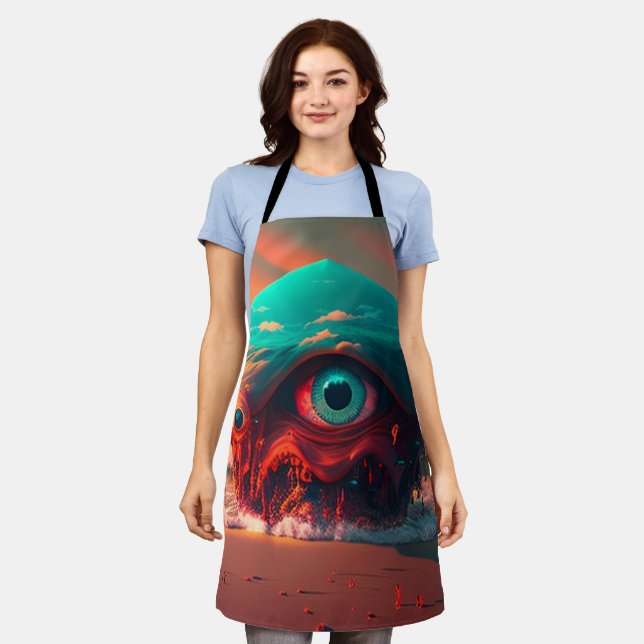 Bloody Eyes Apron (Worn)