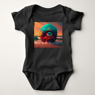 Bloody Eyes Baby Bodysuit