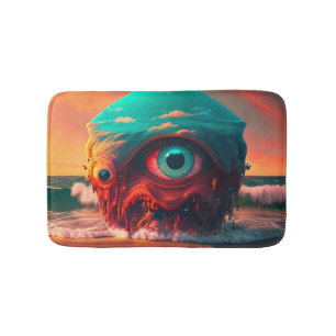Bloody Eyes Bath Mat
