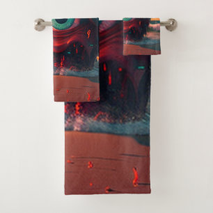 Bloody Eyes Bath Towel Set