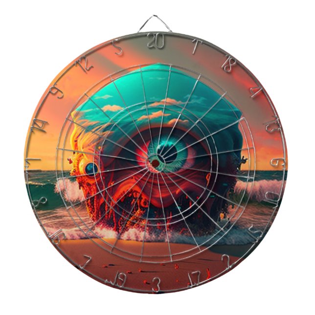 Bloody Eyes Dartboard (Front)