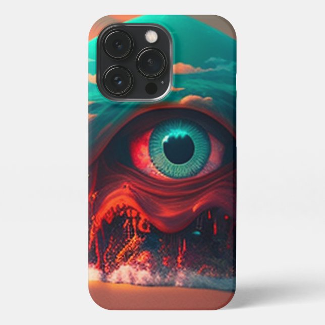 Bloody Eyes iPhone Case (Back)