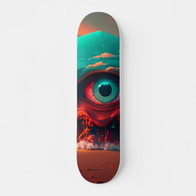 Bloody Eyes Skateboard (Front)