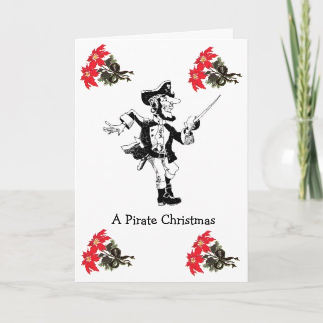 Bloody Good Christmas Holiday Card (Front)