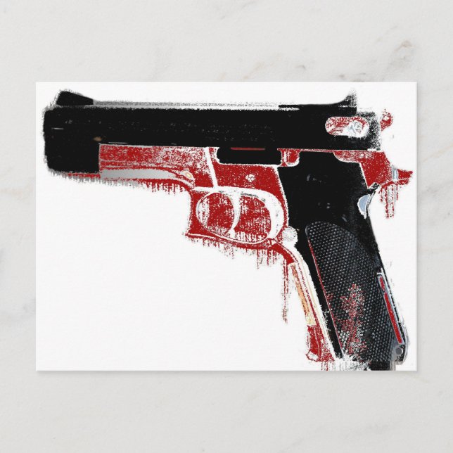 Bloody Gun Postcard (Front)