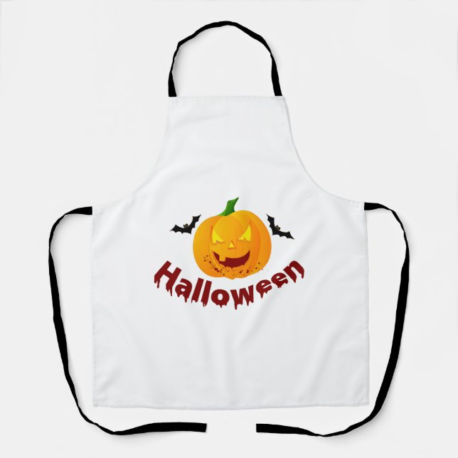 bloody Halloween   Apron (Front)