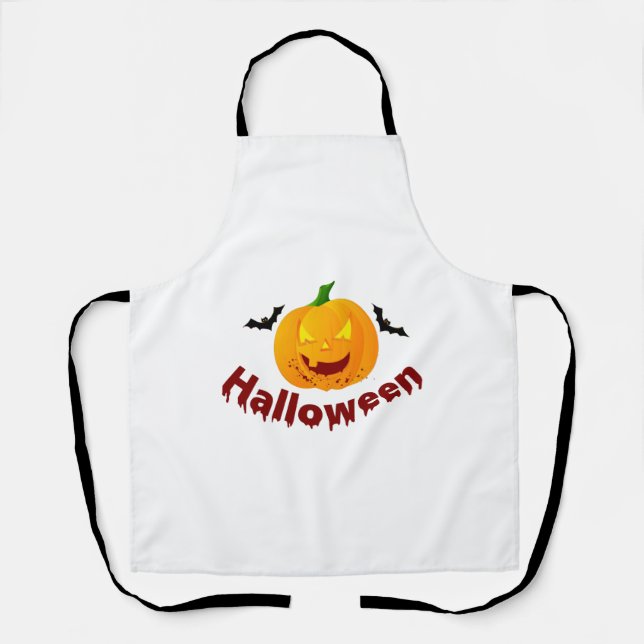 bloody Halloween   Apron (Front)