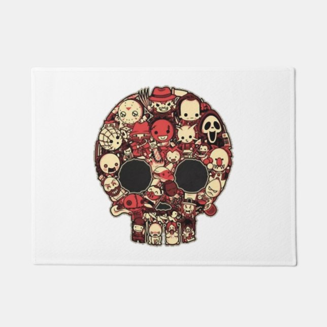 Bloody halloween doormat (Front)