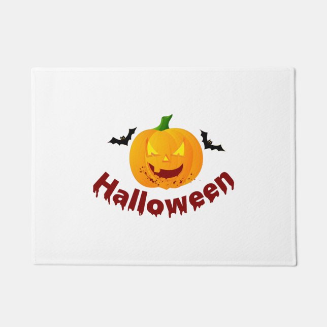 bloody Halloween   Doormat (Front)