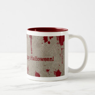 Bloody Halloween mug
