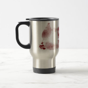 bloody hand cub travel mug