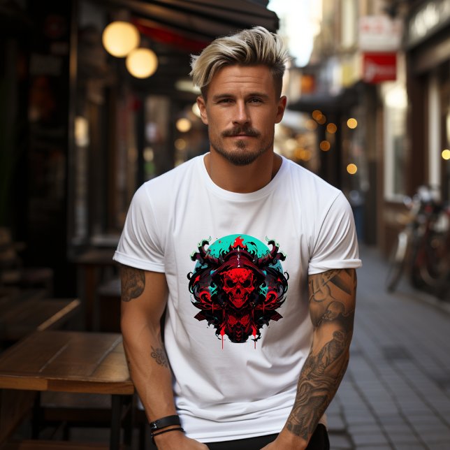 Bloody Head T-shirt, Crane, Gotic T-Shirt (Creator Uploaded)