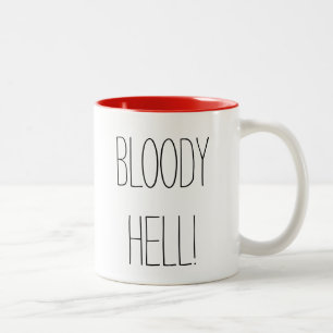Bloody Hell Two-Tone Coffee Mug