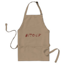 Bloody horror halloween butcher chef apron