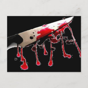 Bloody Knife II Postcard
