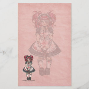 Bloody Lolita Gothic Stationery