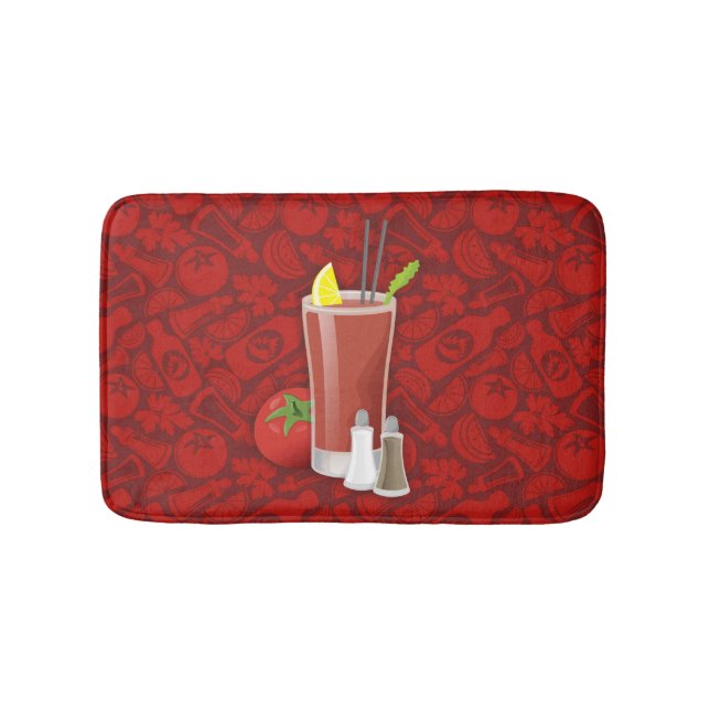 Bloody Mary Bath Mat (Front)