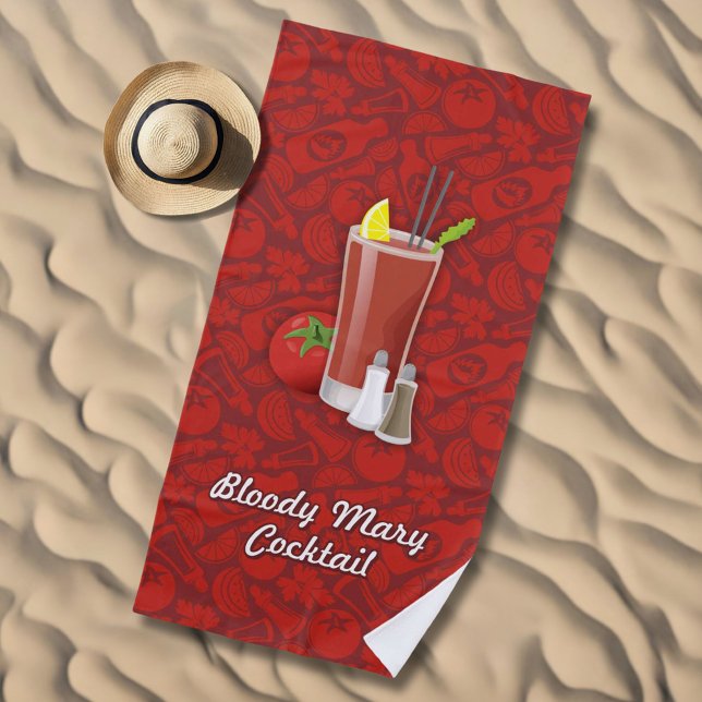 Bloody Mary Beach Towel (Creator Uploaded)