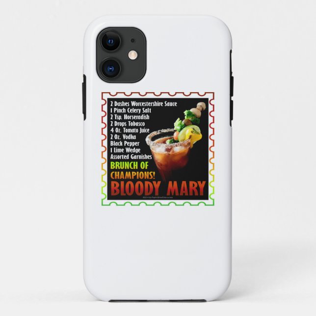 BLOODY MARY, Brunch of Champions Case-Mate iPhone Case (Back)