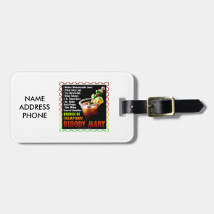 BLOODY MARY, Brunch of Champions Luggage Tag