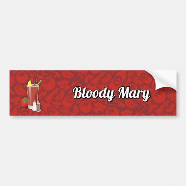 Bloody Mary Bumper Sticker (Front)